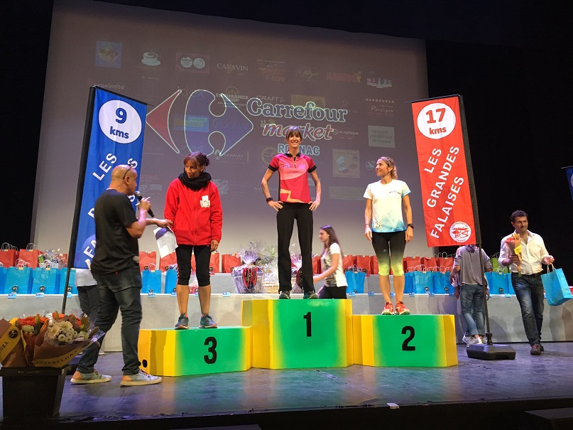 4-Et podium catégorie (1ère!) pour Laëtitia