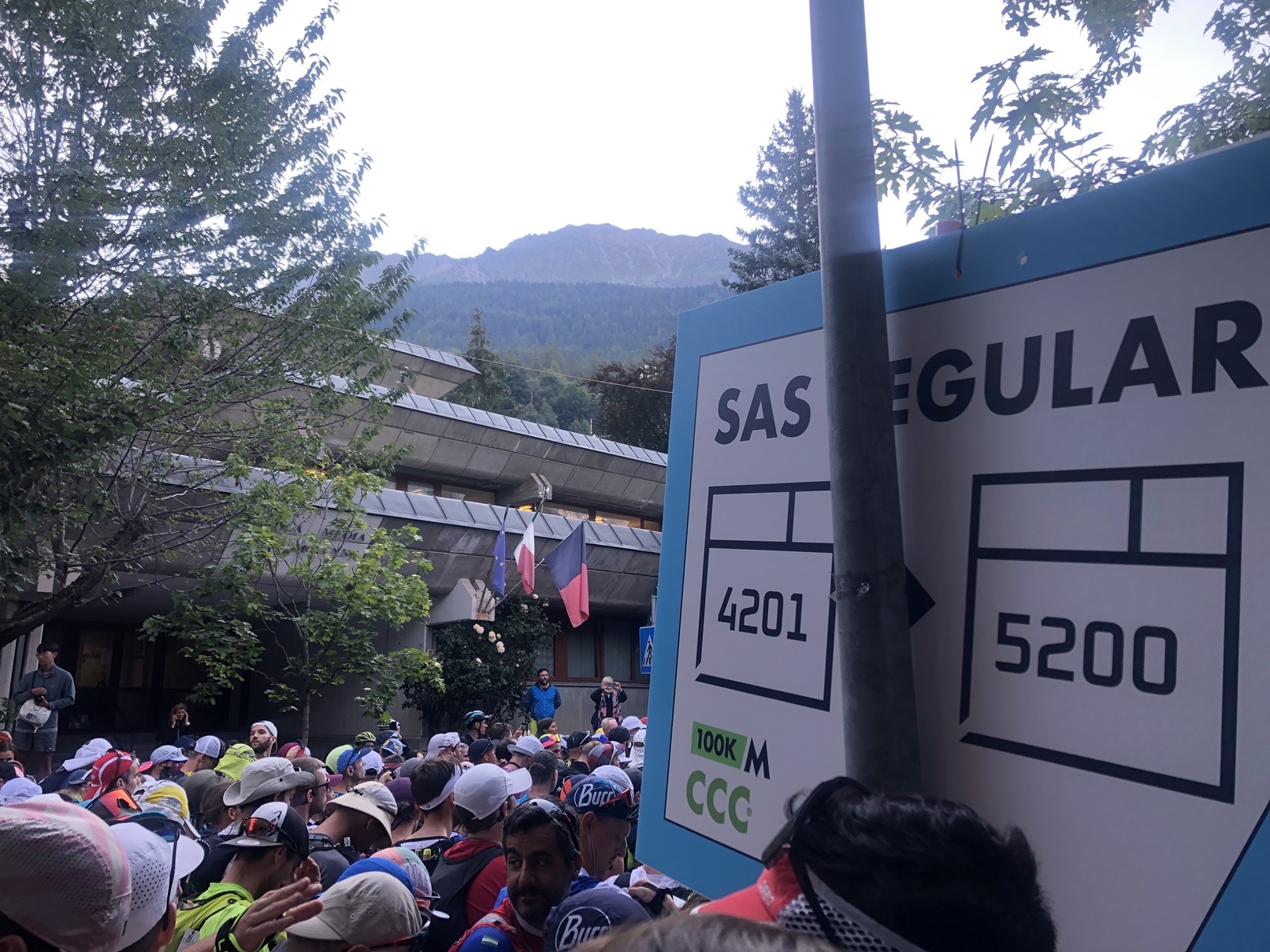10-Sas de départ inaccessible