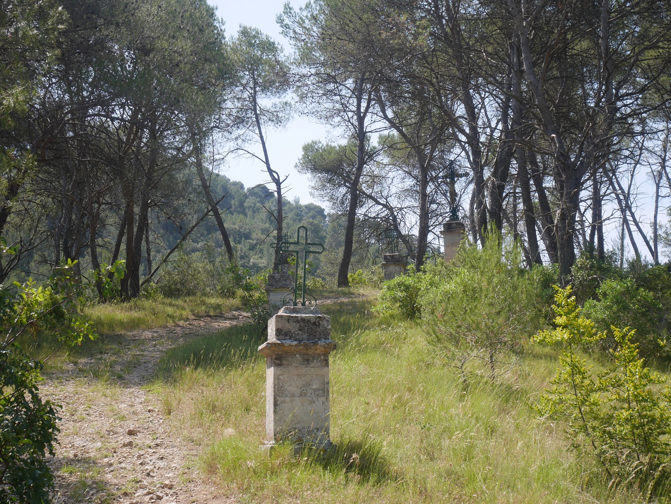 46-Le Calvaire en plein cagnard, un vrai chemin de croix