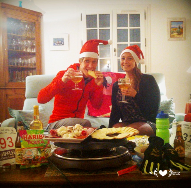 60-Et le soir on fête ça avec raclette-bières-Haribos..