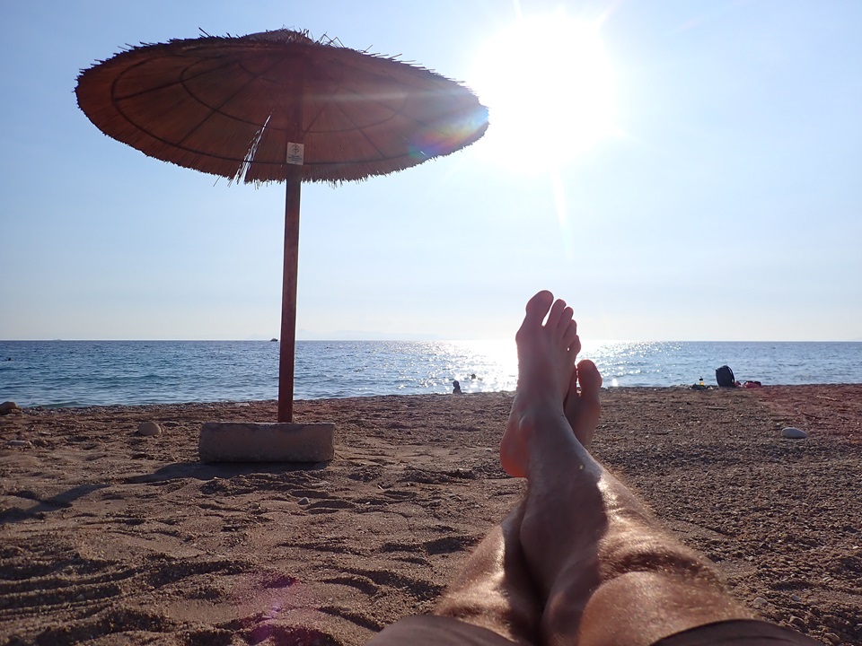 12-Un peu de playa
