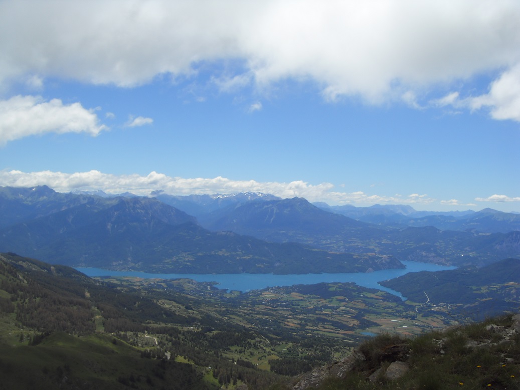 32-Vue sur le lac de Serre-Ponçon