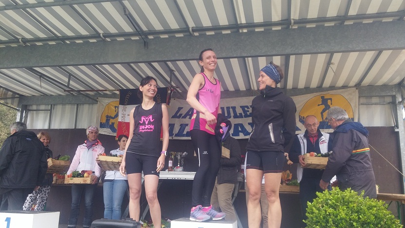 9-Podium d'Amélie (1ère SEF sur le 19km)