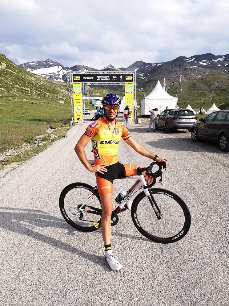 6-Un petit reconnaissance en vélo de l'arrivée