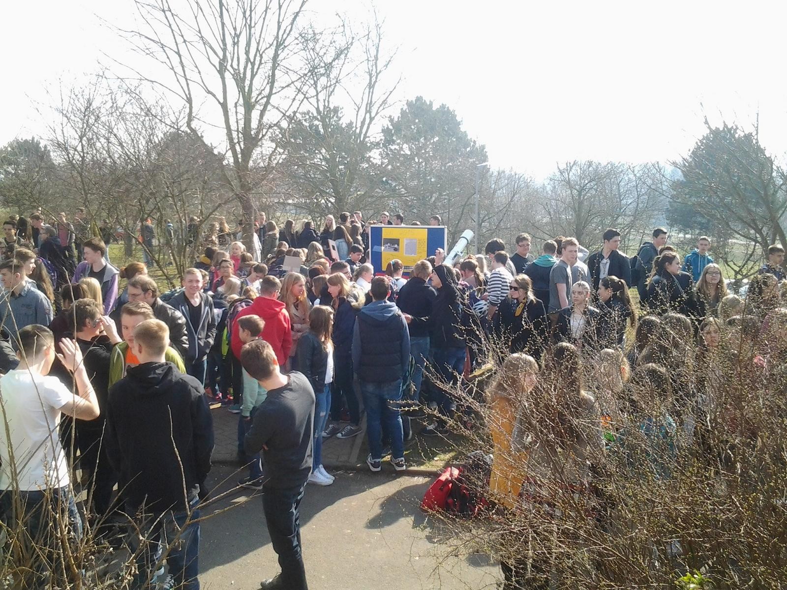 Beobachtungsstand der Astro-AG.