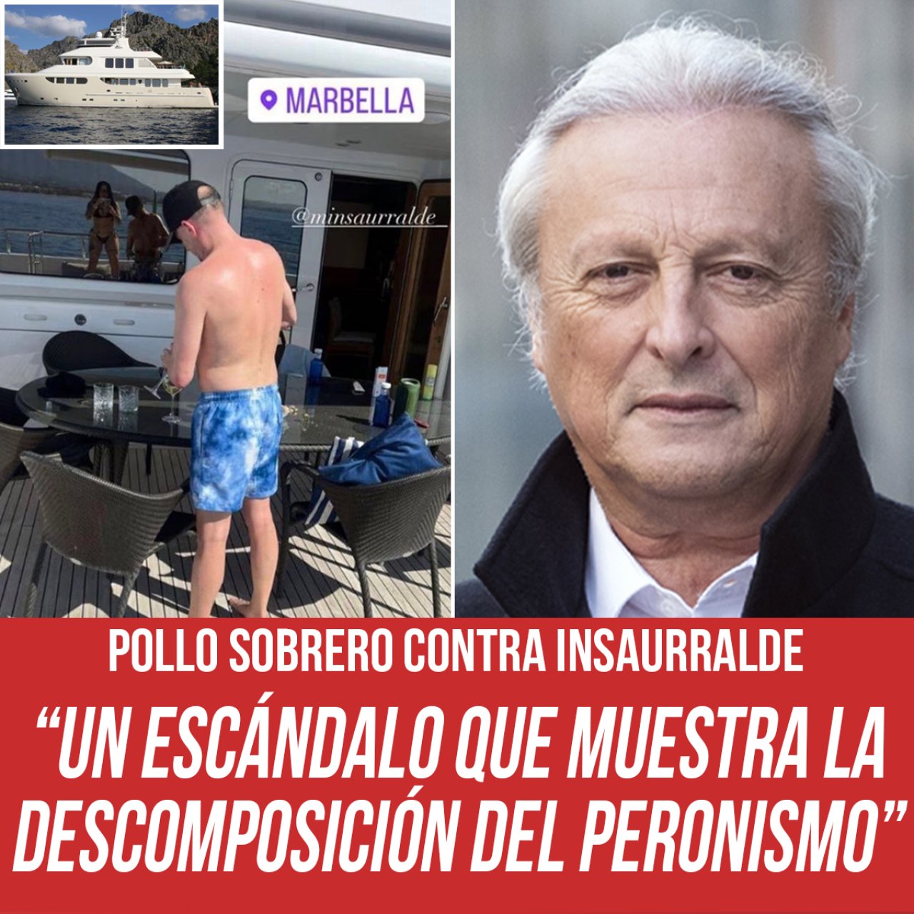  Rubén “Pollo” Sobrero sobre Insaurralde