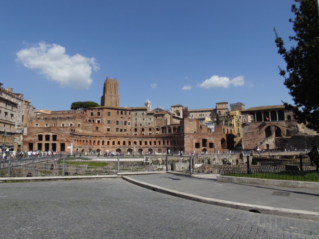 Italien, Rom, Colosseum, Mercati di Traiano