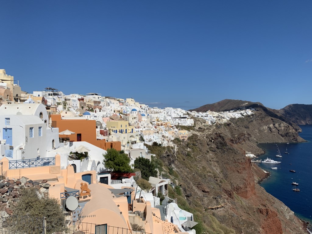 Santorini, Griechenland, Steilküste, Fira, Oia , Caldera