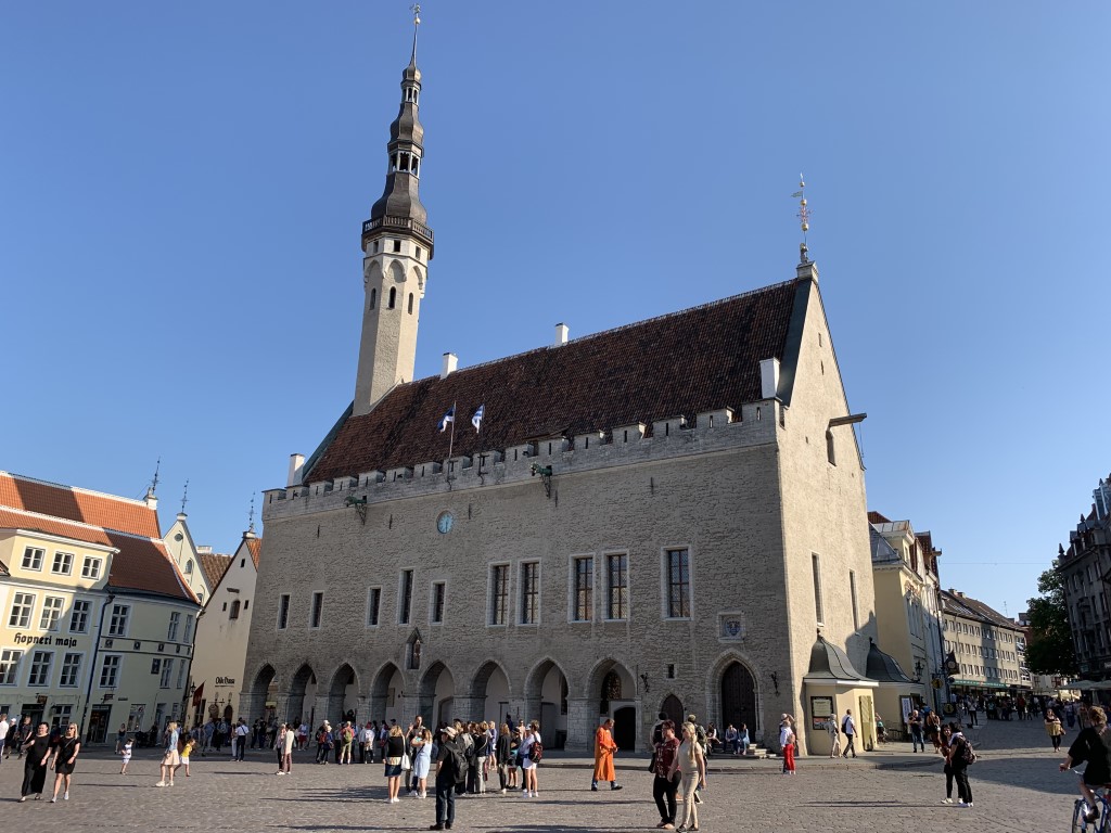 Estland, Tallinn, Reval, Altstadt, Denkmal, Rathaus