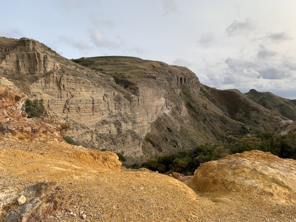 Italien, Sizilien, Liparische Inseln, Äolische, Lipari, Sehenswürdigkeit, Vulkan, Schwefel, Cave de Caolino