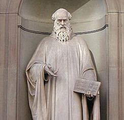 statue de Guido d'Arrezzo