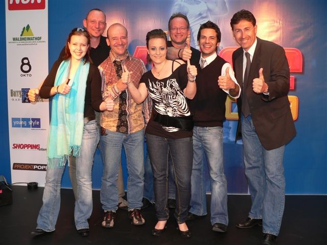 Nadine  Haiden mit Jury