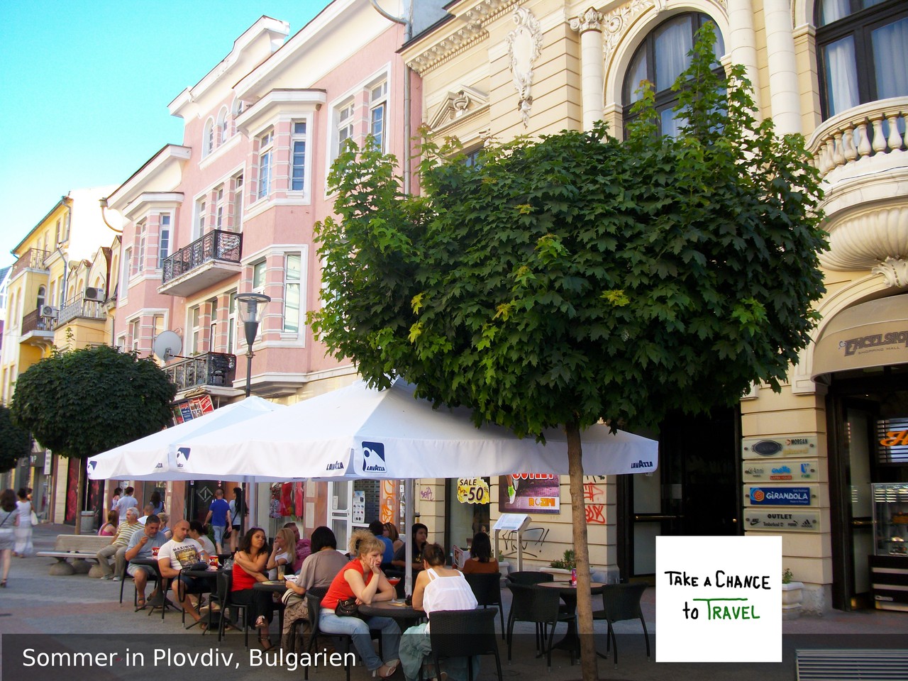 Sommer in Plovdiv, Bulgarien