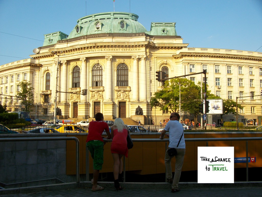Die St.-Kliment-Ohridski-Universität in Sofia, Bulgarien