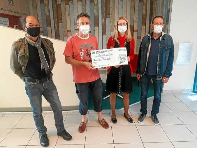 L’association BD-Photos Moëlan dépasse volontiers les frontières de son exposition, comme avec les interventions d’artistes dans les écoles, par exemple, ou tout le travail pédagogique qui est mis en place autour.