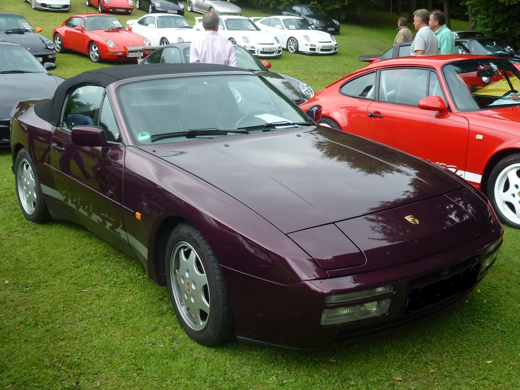 Transaxle Modell 944(im Bild ein später 944S2 als Cabrio) 1982-1991