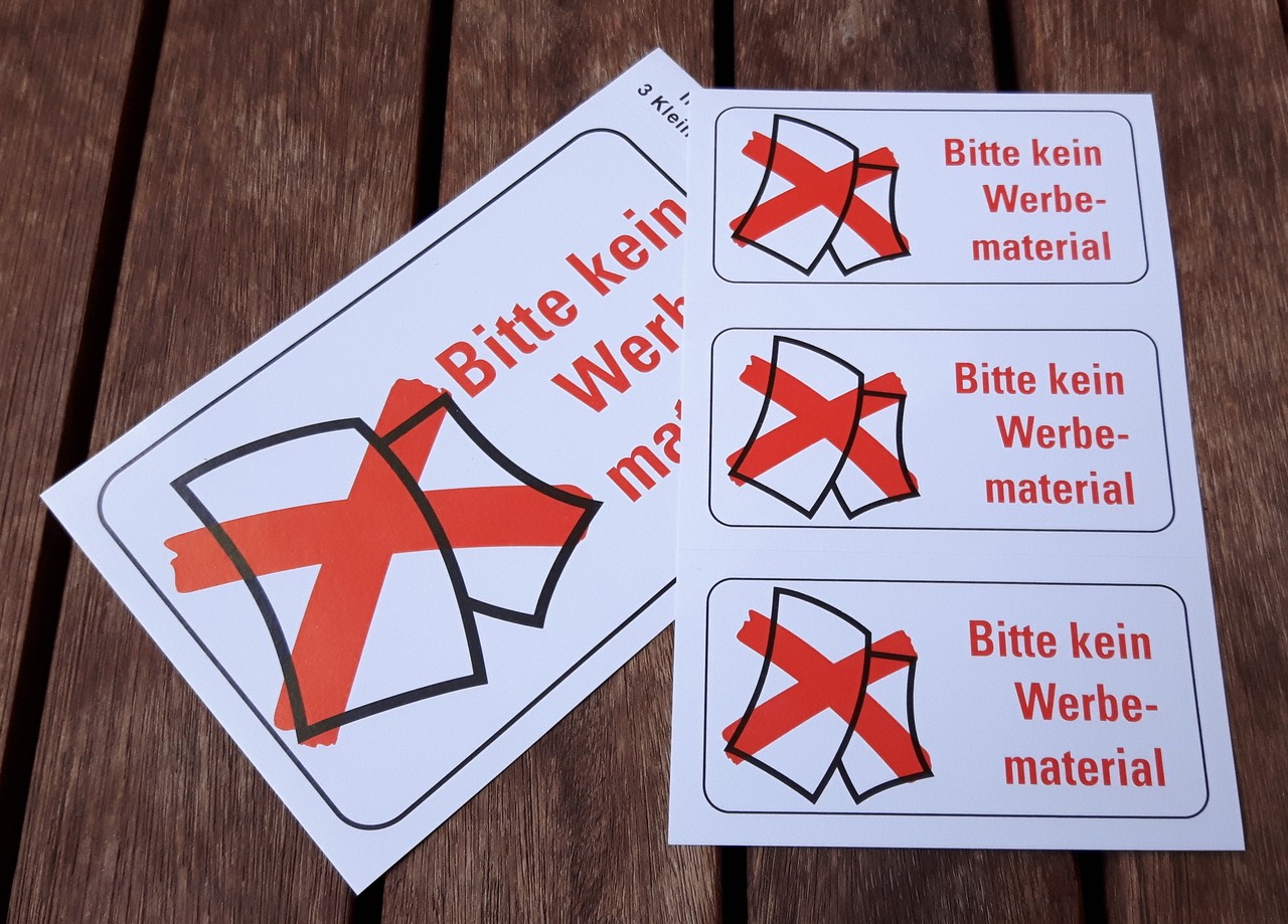 Bitte Kein Werbematerial Bitte Kein Werbematerial