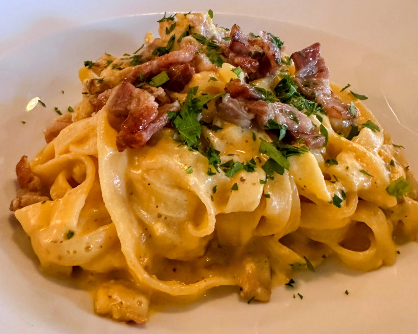 Tagliatelle Carbonara