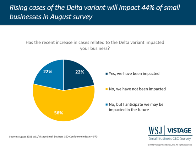 Delta variant quells economic surge among small businesses