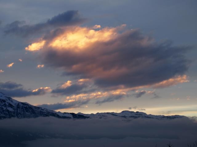 夕焼け雲