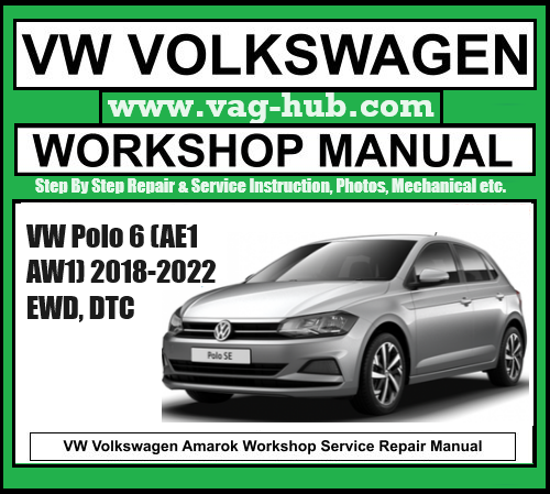VW Polo 6 AE1 AW1 2018 2022 Workshop Manual. Wiring Diagrams