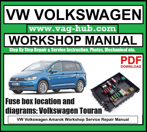 VW Touran II 2015-2022 Fuse and Relay Diagram