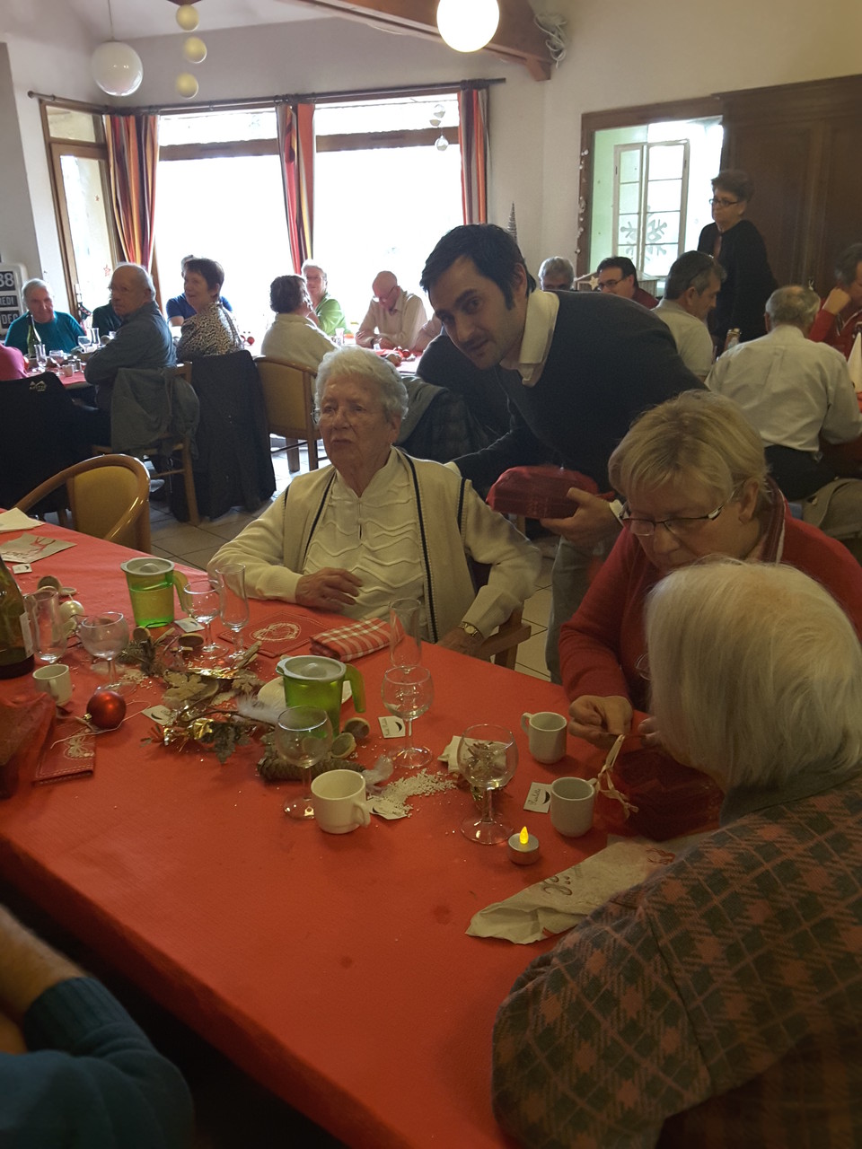 Repas de Noël - La Clairière - Résidence Autonomie Haute Savoie