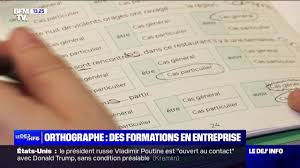 Formation d'orthographe en entreprise 