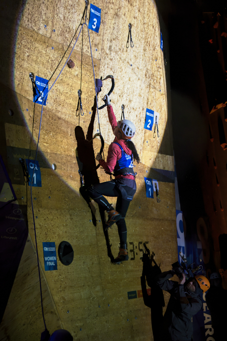 UIAA ICE Climbing Europe Cup O'Bloc Ostermundigen; Bern
