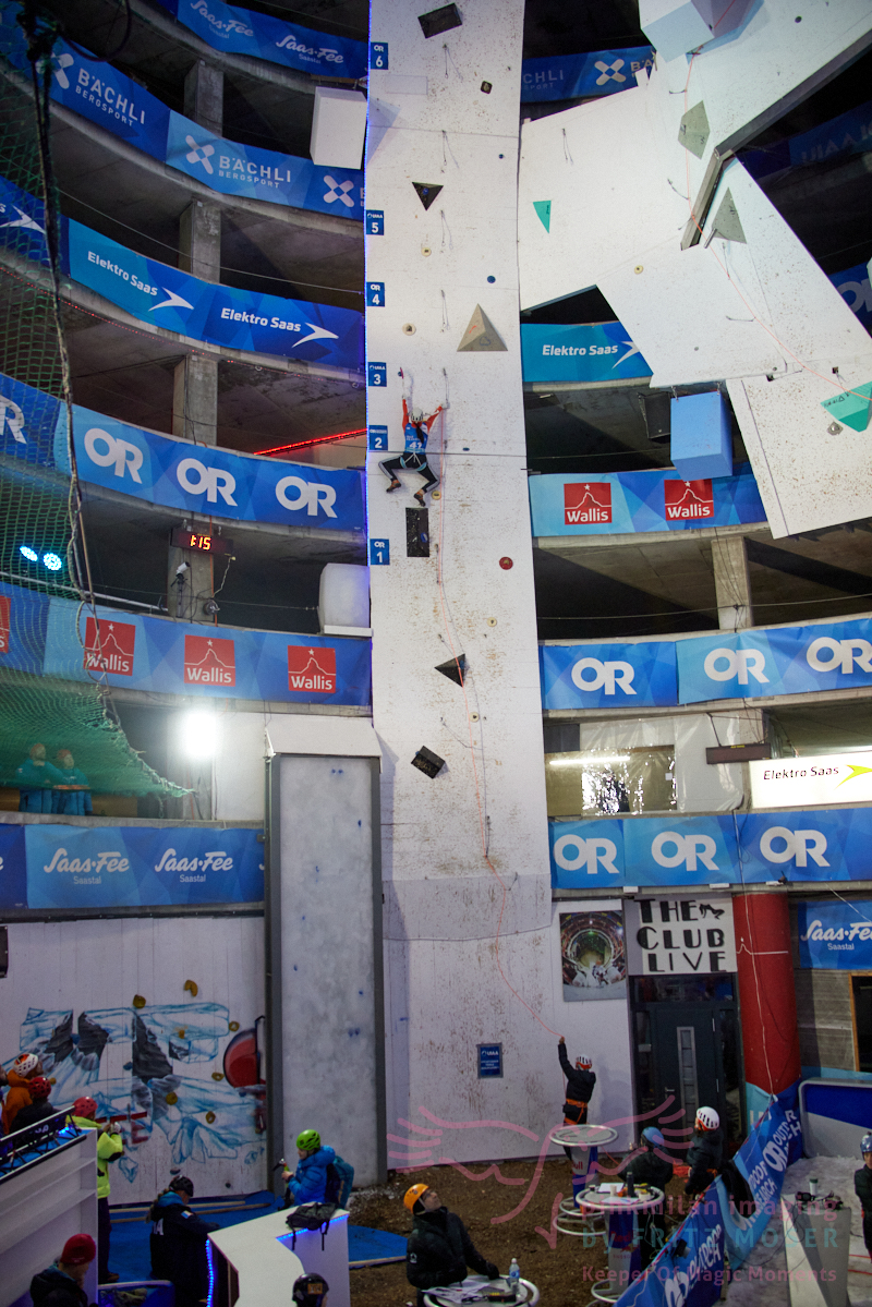 UIAA Ice Climbing Worldcup Saas-Fee 2024