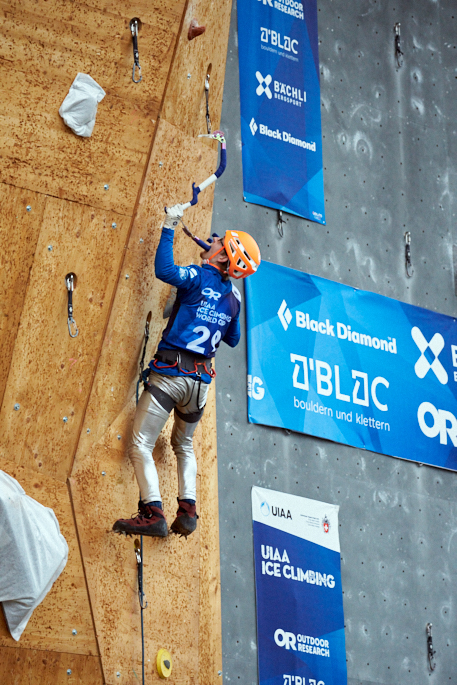 UIAA ICE Climbing Europe Cup O'Bloc Ostermundigen; Bern