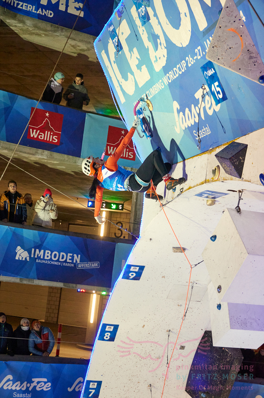 UIAA Ice Climbing World Cup Saas-Fee