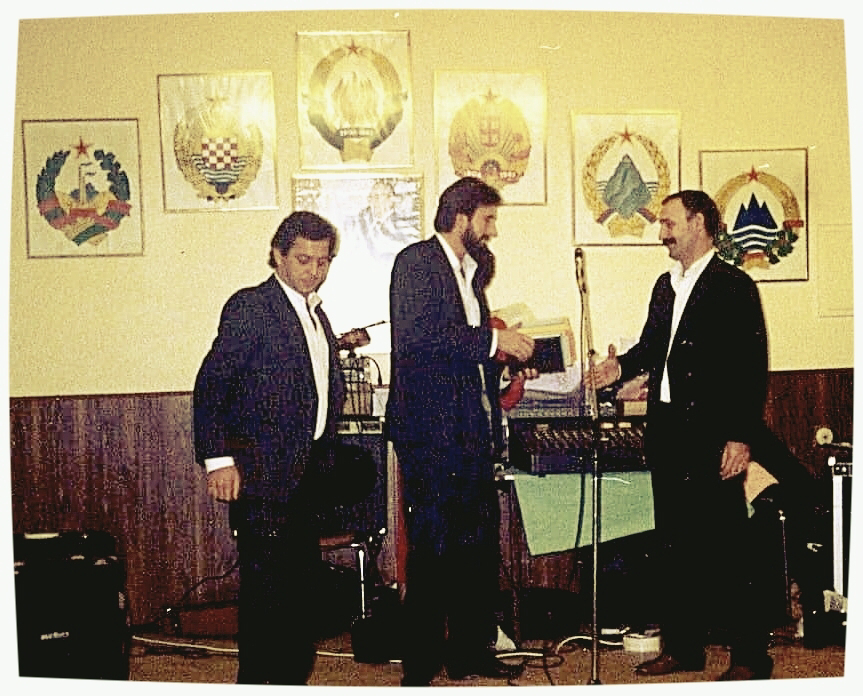 Sa Jugoslovenima, Helsinborg, Švedska, 1986.
