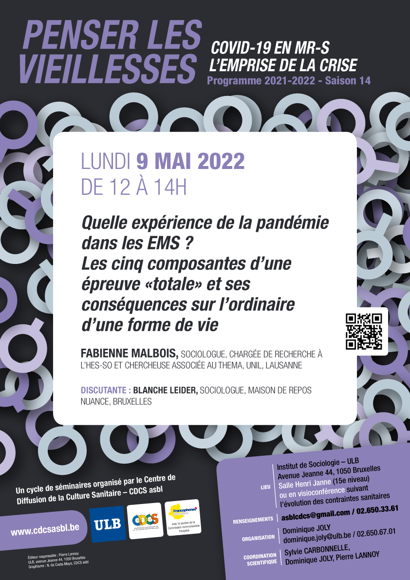 Quelle expérience de la pandémie dans les EMS ? Les cinq composantes d’une épreuve « totale » et ses conséquences sur l’ordinaire d’une forme de vie