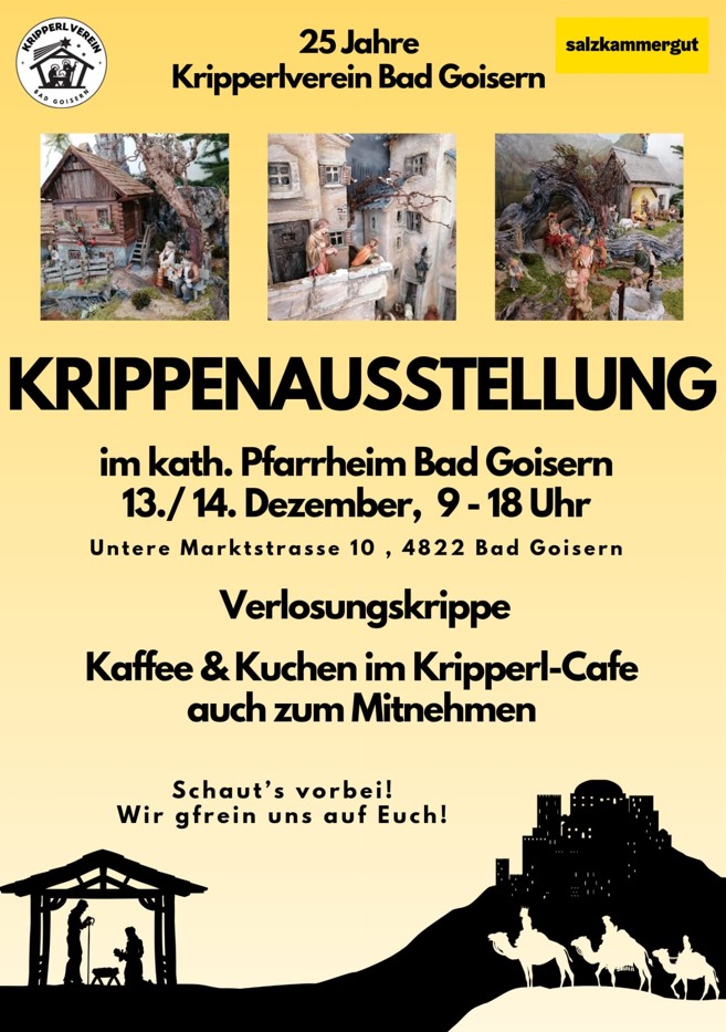 Krippenausstellung Bad Goisern 2025
