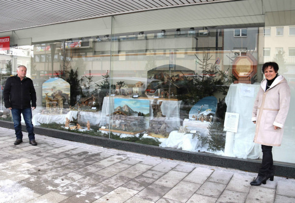 Hauptplatz Knittelfeld - „Kultur !Schau! Fenster“ Foto (c) Stadtgemeinde Knittelfeld