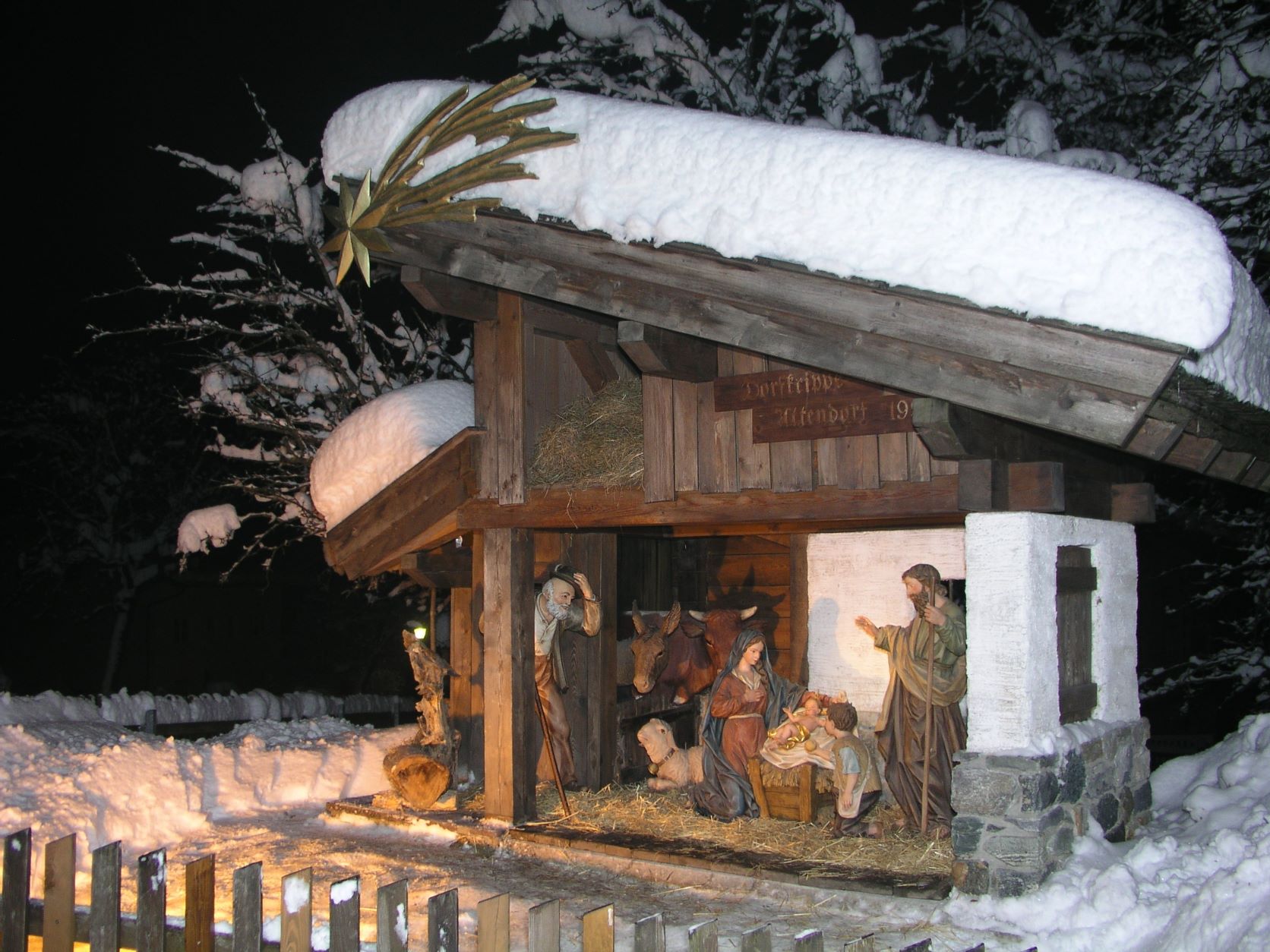 Uttendorf im Pinzgau - Dorfkrippe - Foto (C) Landeskrippenverband Salzburg