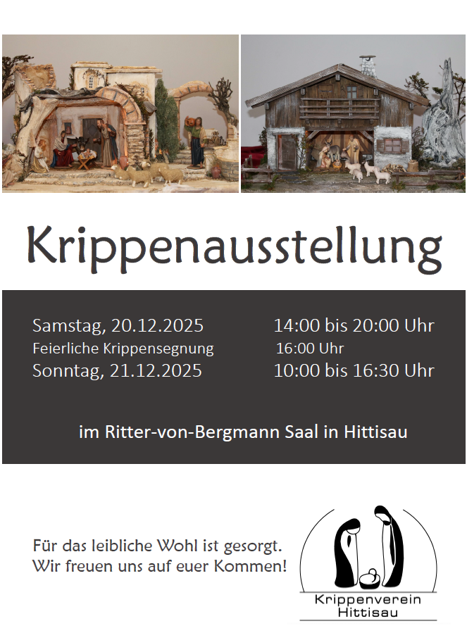 Krippenausstellung Hittisau 2025