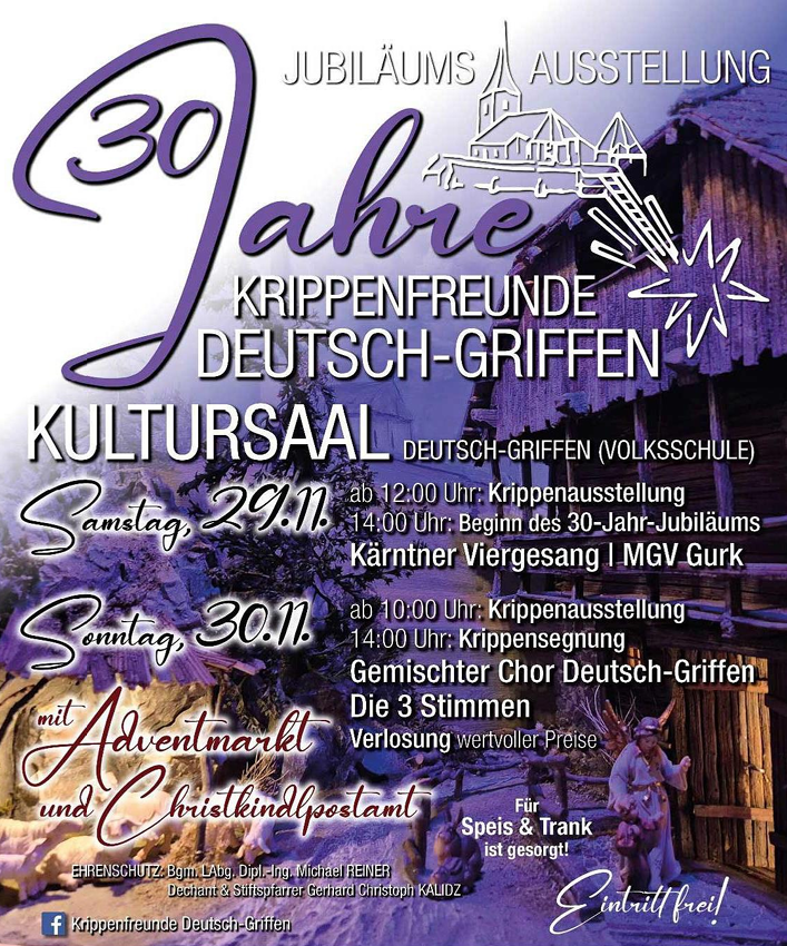 Krippenausstellung Deutsch-Griffen 2025