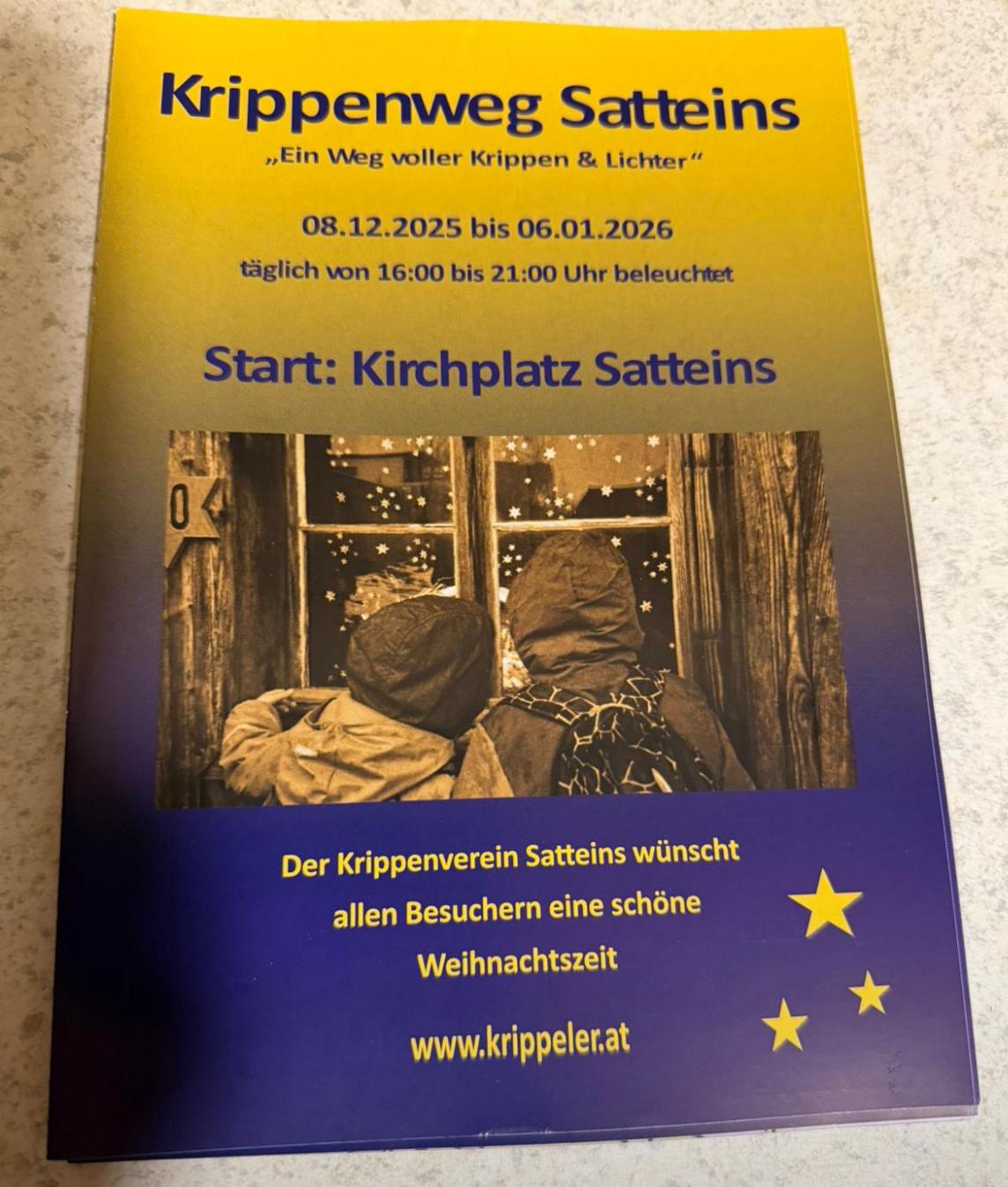 Krippenweg Satteins 2025