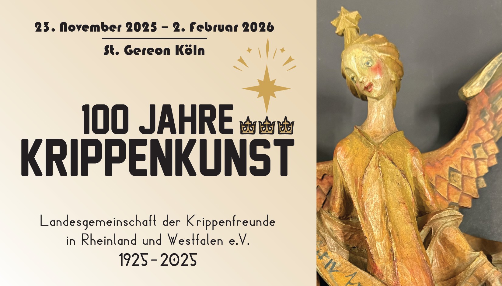 Krippenausstellung "100 Jahre Krippenkunst" in der Basilika St. Gereon - Köln