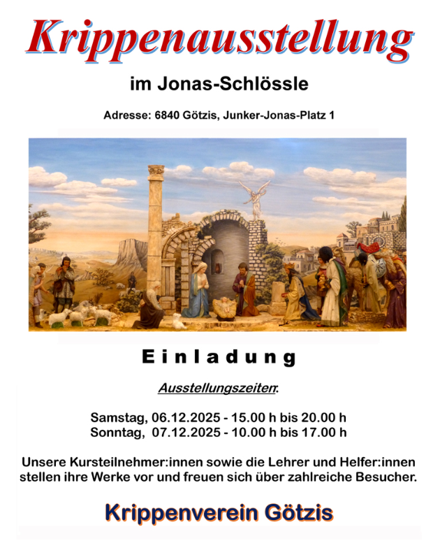 Krippenausstellung Götzis 2025