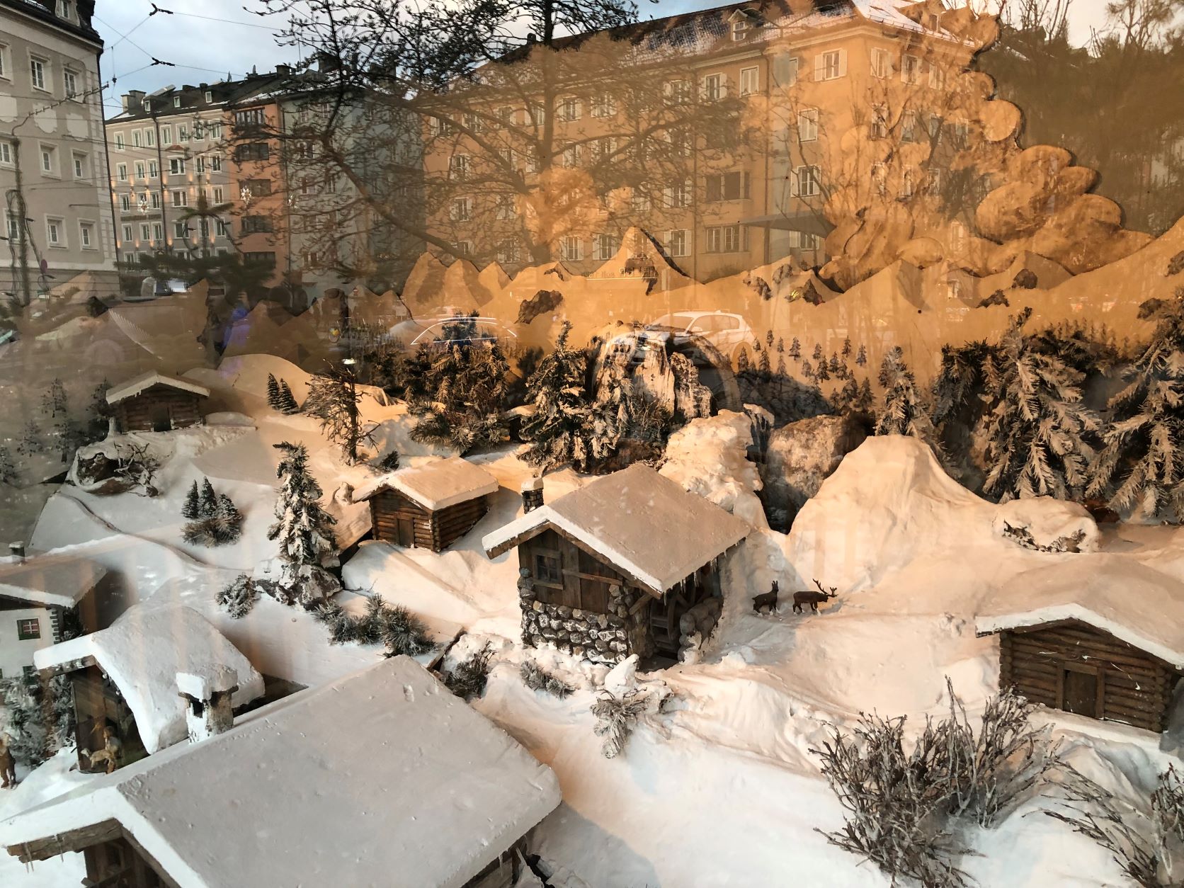 Marktplatz Innsbruck - Jaufenthaler Krippe - Foto (c) Verband der Krippenfreunde Österreichs