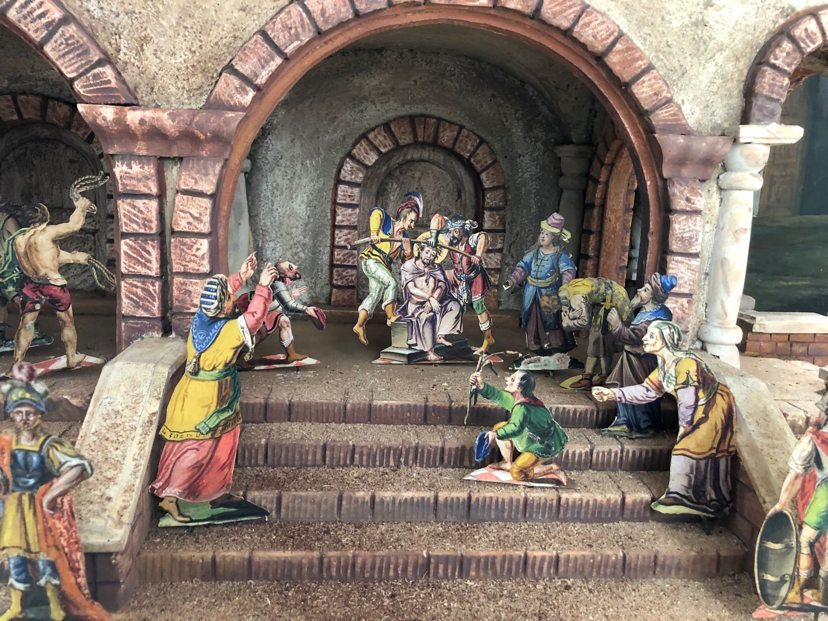 Jesus wir mit Dornen gekrönt - Foto (c) Verband der Krippenfreunde Österreichs