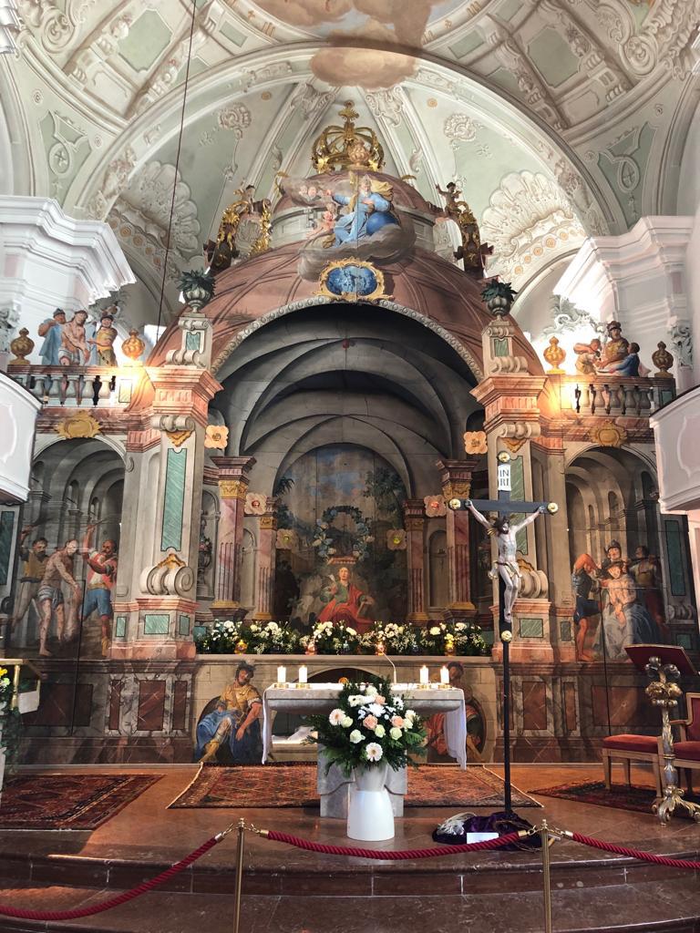 Ostergrab der Pfarrkirche Waidring