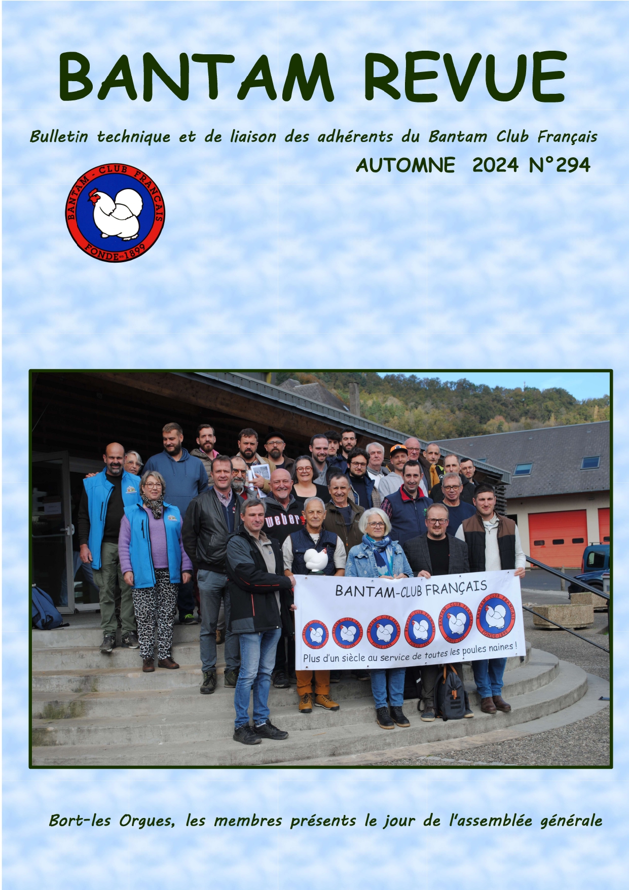 Sommaire : CR des régionaux d'Illfurth et de St Lô / CR de l'AG du BCF / CR du CA du BCF / Palmarès 2024 du championnat de France / CR de jugement par les juges du championnat de France