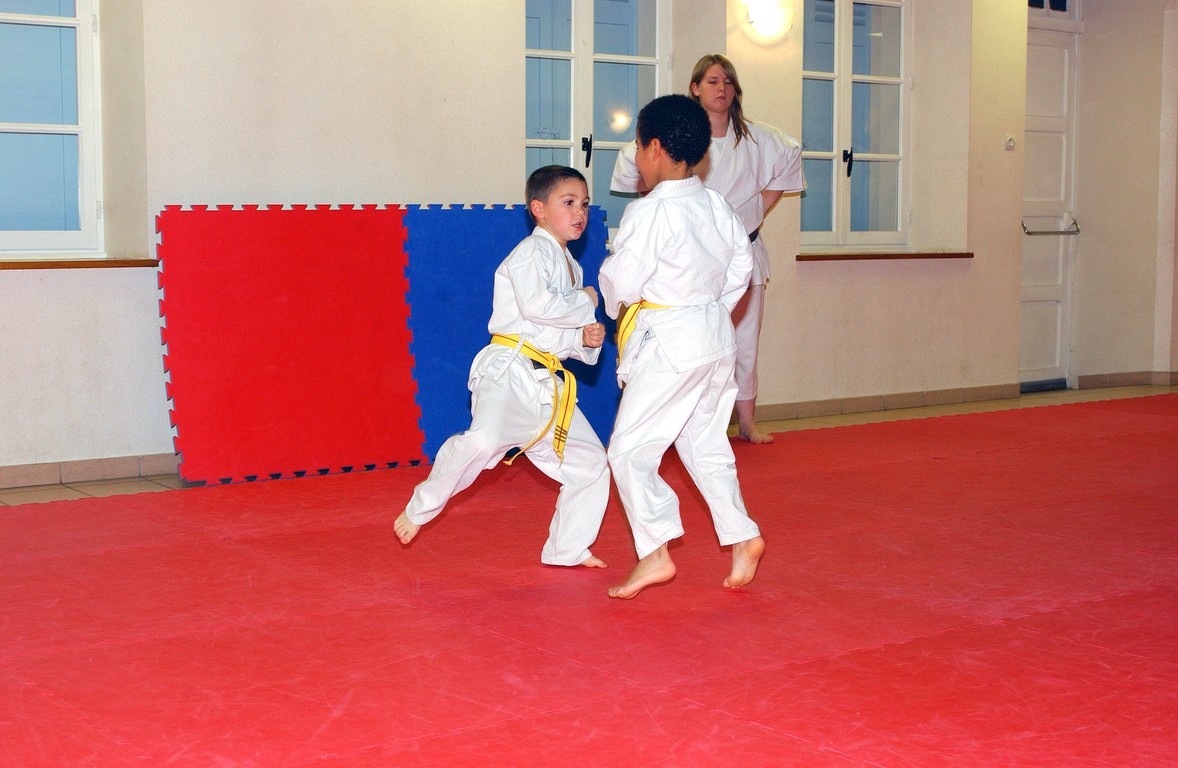 entrainement du groupe des enfants à Voulangis