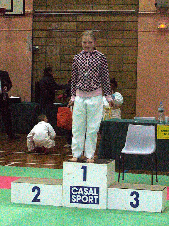 Camille club de Mary sur marne 1ère en pupille