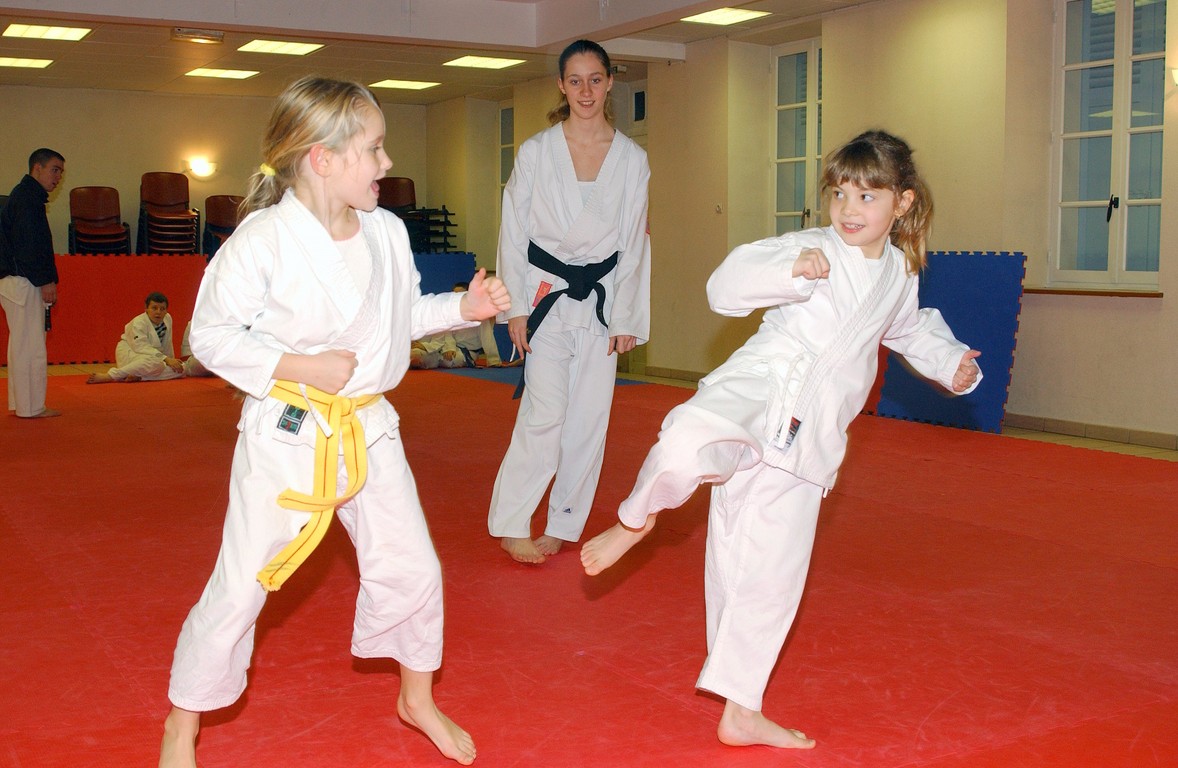 entrainement du groupe des enfants à Voulangis