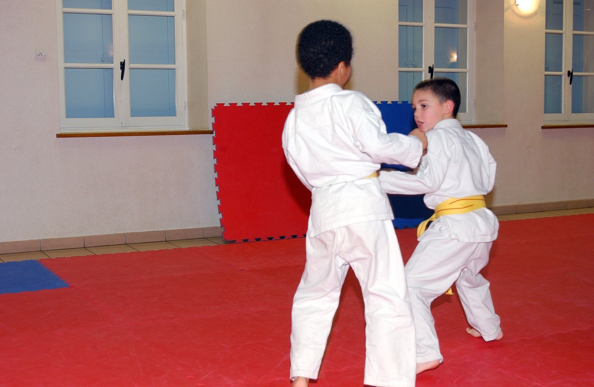 entrainement du groupe des enfants à Voulangis